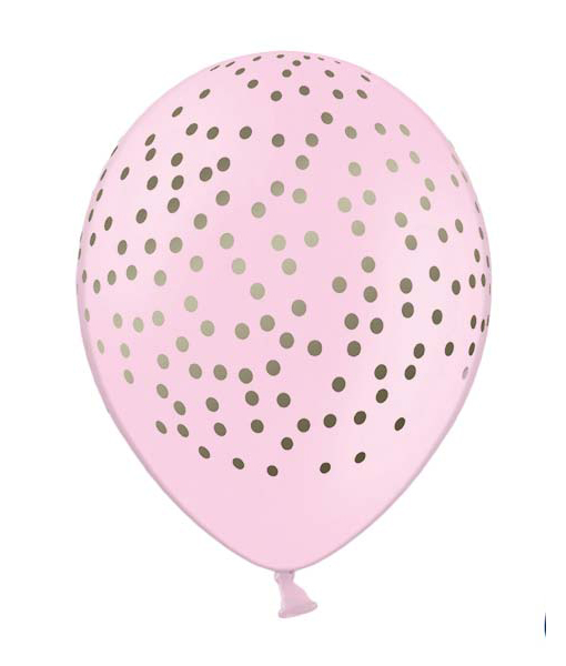 globo helio rosa lunares topos puntos
