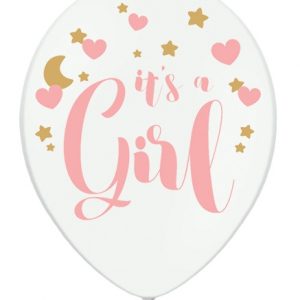 globo its a girl niña nacimiento