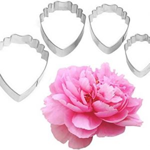 set cortador metálico peonia