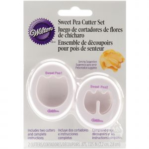 set cortador wilton flor de guisante dulce