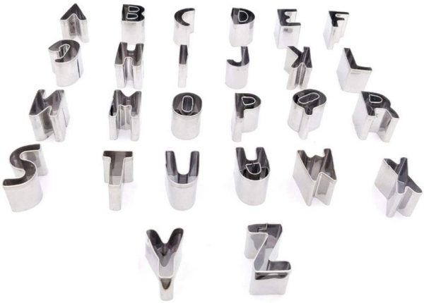 set cortadores abc alfabeto metalico sweetkolor