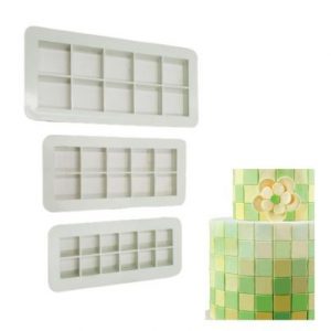 set cortadores geométricos triángulo cuadrados