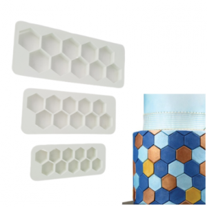 set cortadores geométricos triángulo hexágono