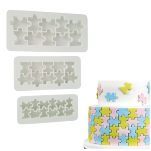 set cortadores geométricos puzzle