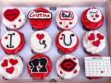 Cupcakes personalizados aniversario