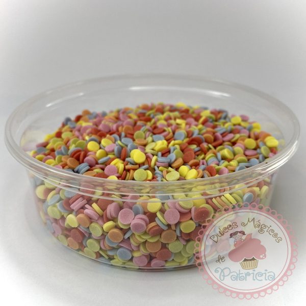 Sprinkles confeti colores dulces magicos