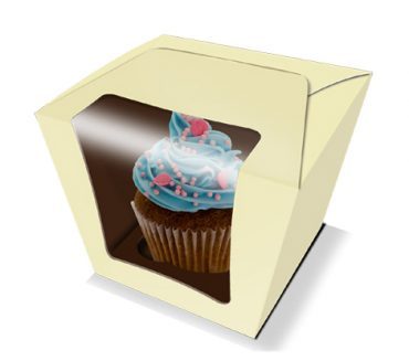 caja cupcake