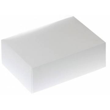 caja pasteles carton blancas