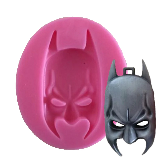 molde silicona máscara de batman