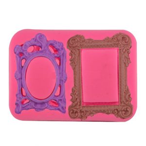 molde silicona marco de fotos