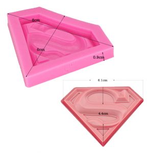 molde silicona superman