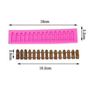 molde silicona valla madera