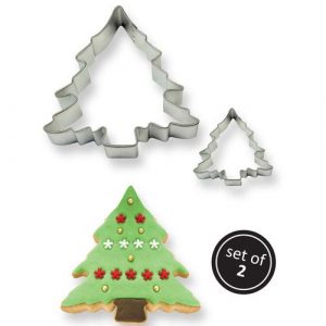 set 2 cortadores arbol navidad abeto PME