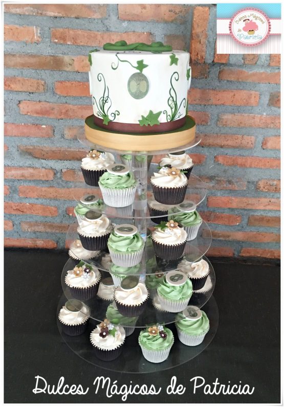 torre cupcakes boda