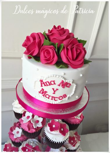 torre cupcakes tarta boda alcalá