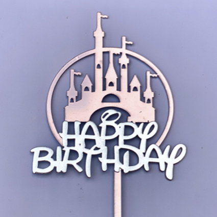 Dulces mágicos de patricia Topper happy birthday castillo