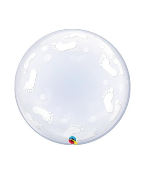 burbuja globo pies nacimiento qualatex