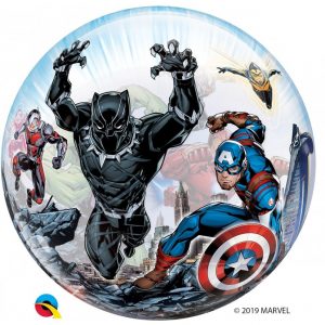 globo burbuja bubble qualatex vengadores superheroes