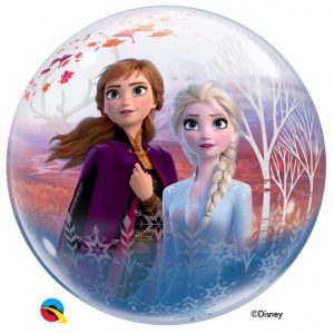 globo burbuja frozen qualatex