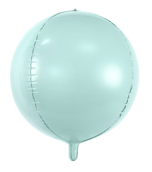 globo foil balón bola menta verde