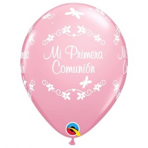 globo helio rosa comunión