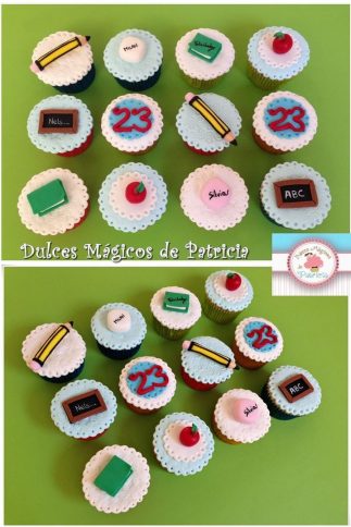Cupcakes decorados maestros