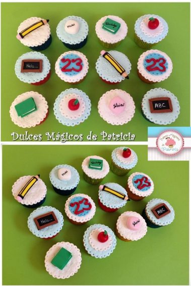 Cupcakes decorados maestros