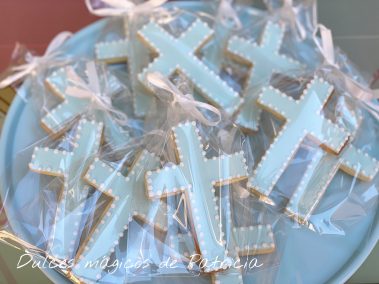 Galletas cruces bautizo y comunión