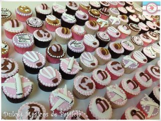 Cupcakes decorados viajes