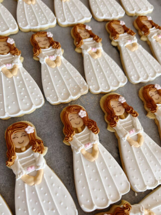 Galleta niña de comunión
