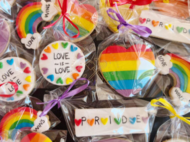 Galleta decorada orgullo