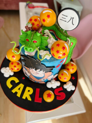 Tarta decorada Dragon Ball