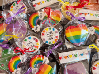 Galleta decorada orgullo