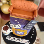 Tarta decorada Friends