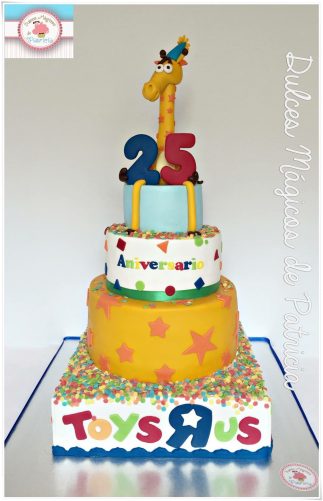 Tarta decorada corporativa Toysrus
