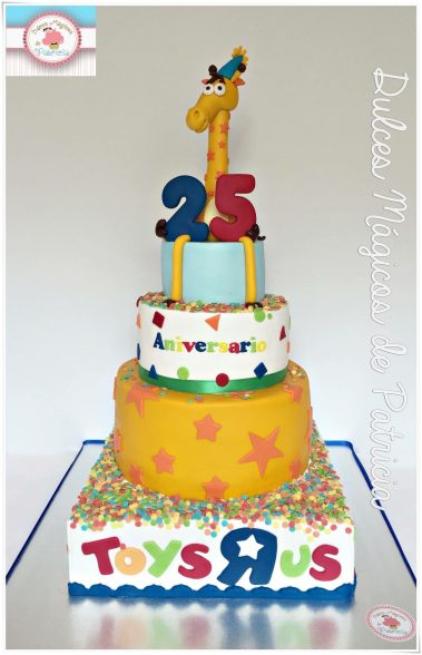 Tarta decorada corporativa Toysrus
