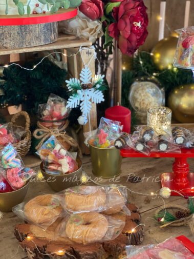 Candy bar mesa dulce boda madrid navideño