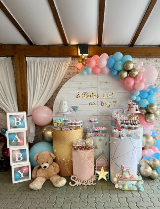 Candy Bar revelación sexo bebé