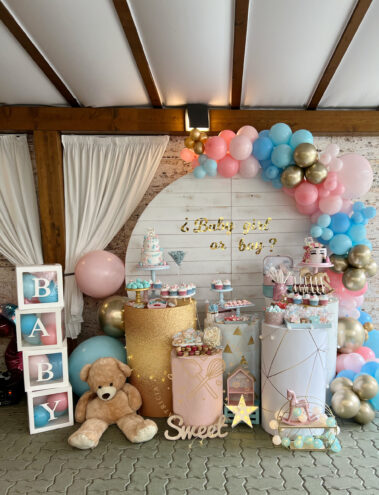 Candy Bar revelación sexo bebé