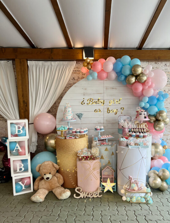 Candy Bar revelación sexo bebé