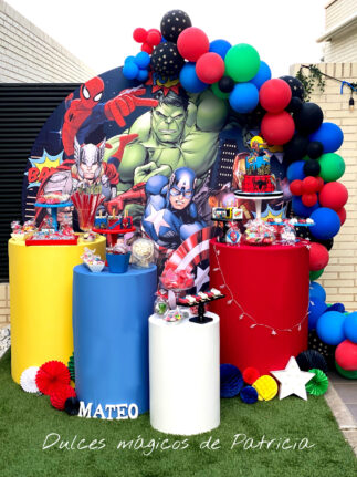 Candy bar Superhéroes