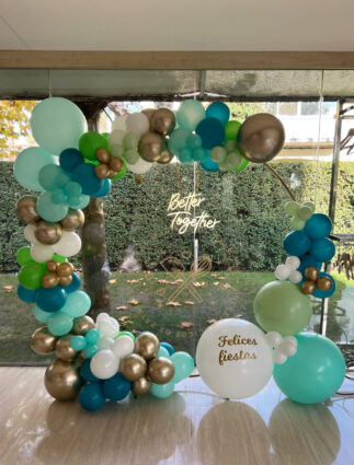 Decoración de globos arco Better Together