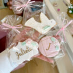 Galletas bautizo/comunión con palomas