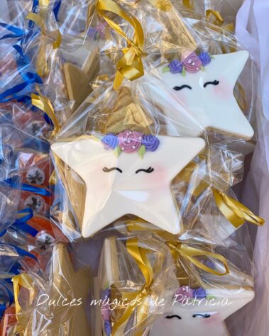 Galletas decoradas unicornio estrella