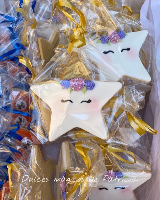 Galletas decoradas unicornio estrella