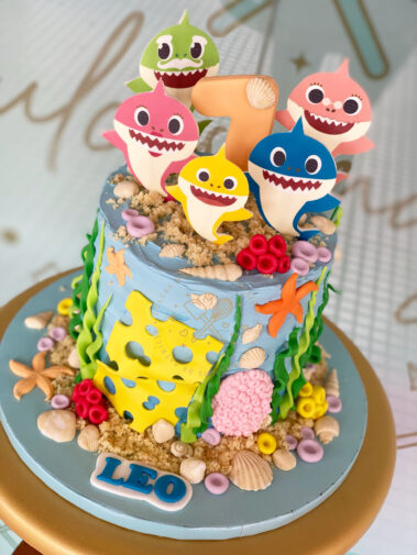 Tarta infantil Baby shark