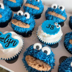 Cupcakes monstruo de las galletas