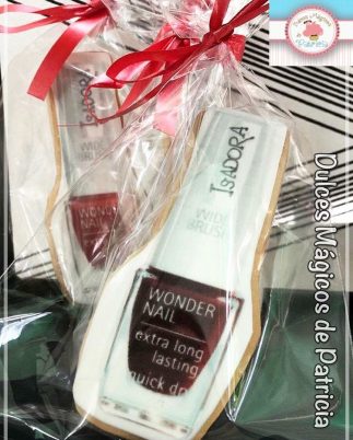 galletas personalizadas pinta uñas