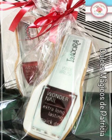 galletas personalizadas pinta uñas