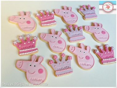 galletas personalizadas peppa pig